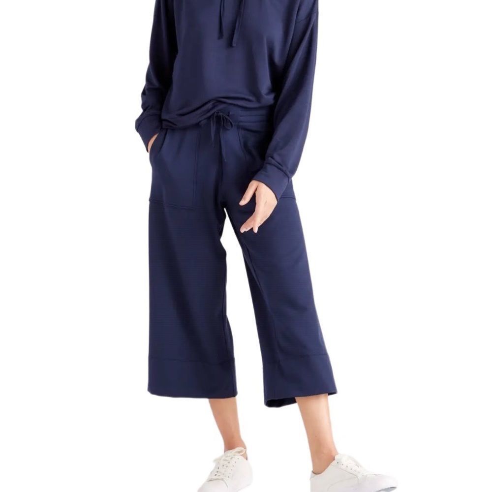 QUINCE Supersoft Fleece Wide Leg Pants